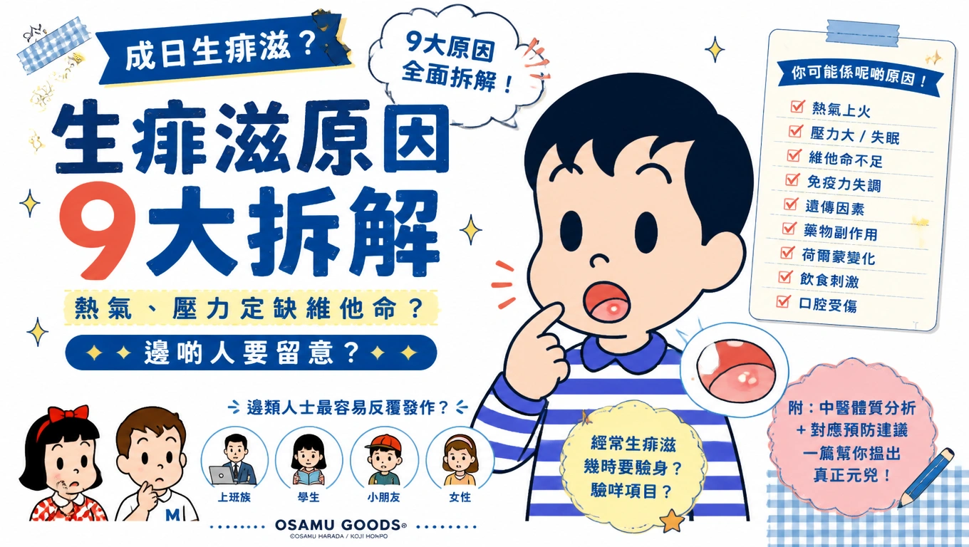 生痱滋原因9大拆解:熱氣、壓力定缺維他命?邊啲人要留意