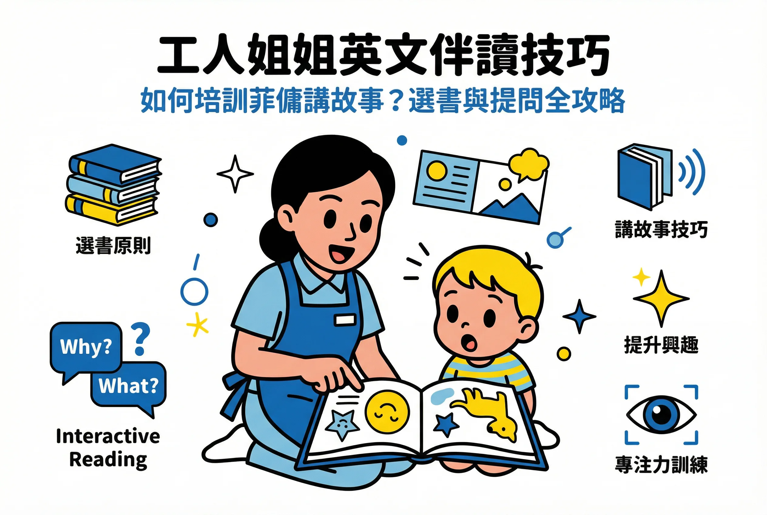 工人姐姐英文伴讀技巧|如何把菲傭變成子女的 English Tutor?