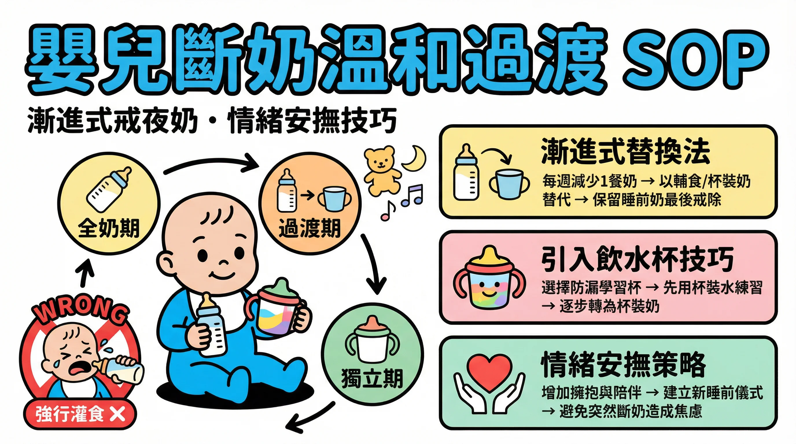 嬰兒斷奶不再喊到拆天!教外傭漸進式戒夜奶、溫和轉奶與情緒安撫 SOP