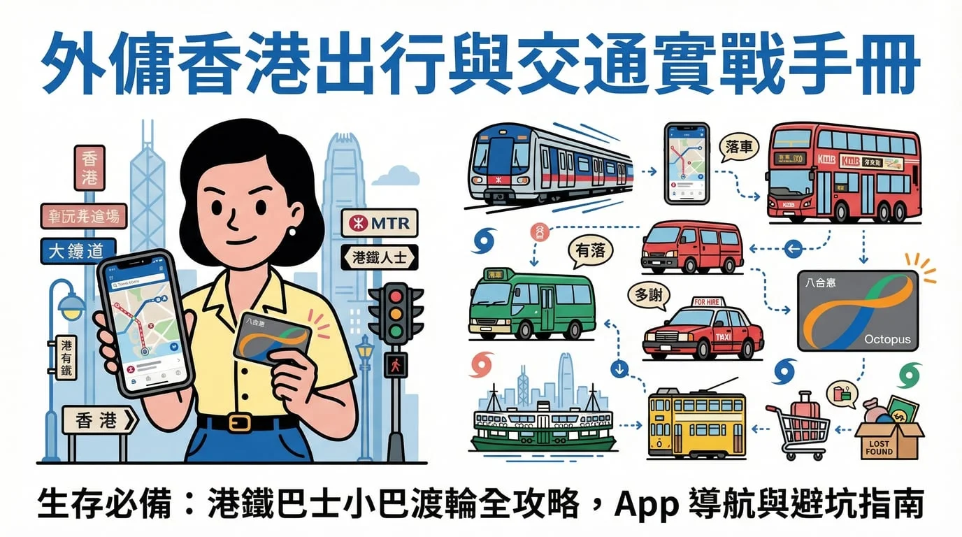 外傭本地交通與出行指南