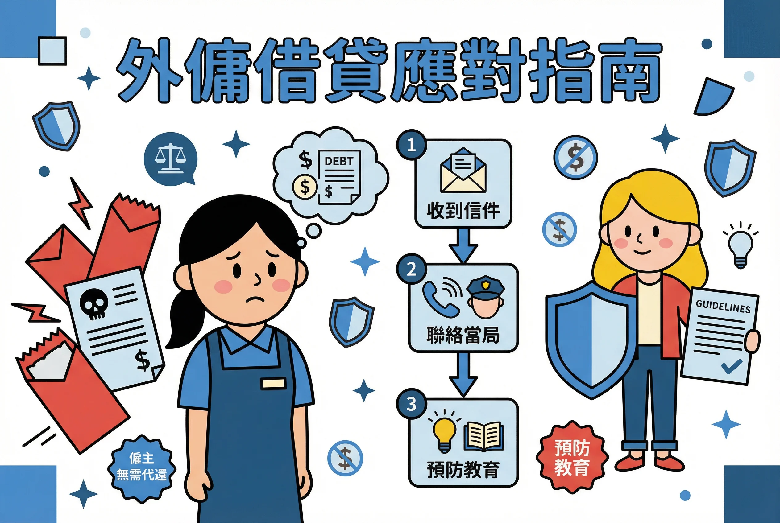 外傭借貸點算好?收到追數信處理流程與僱主法律責任