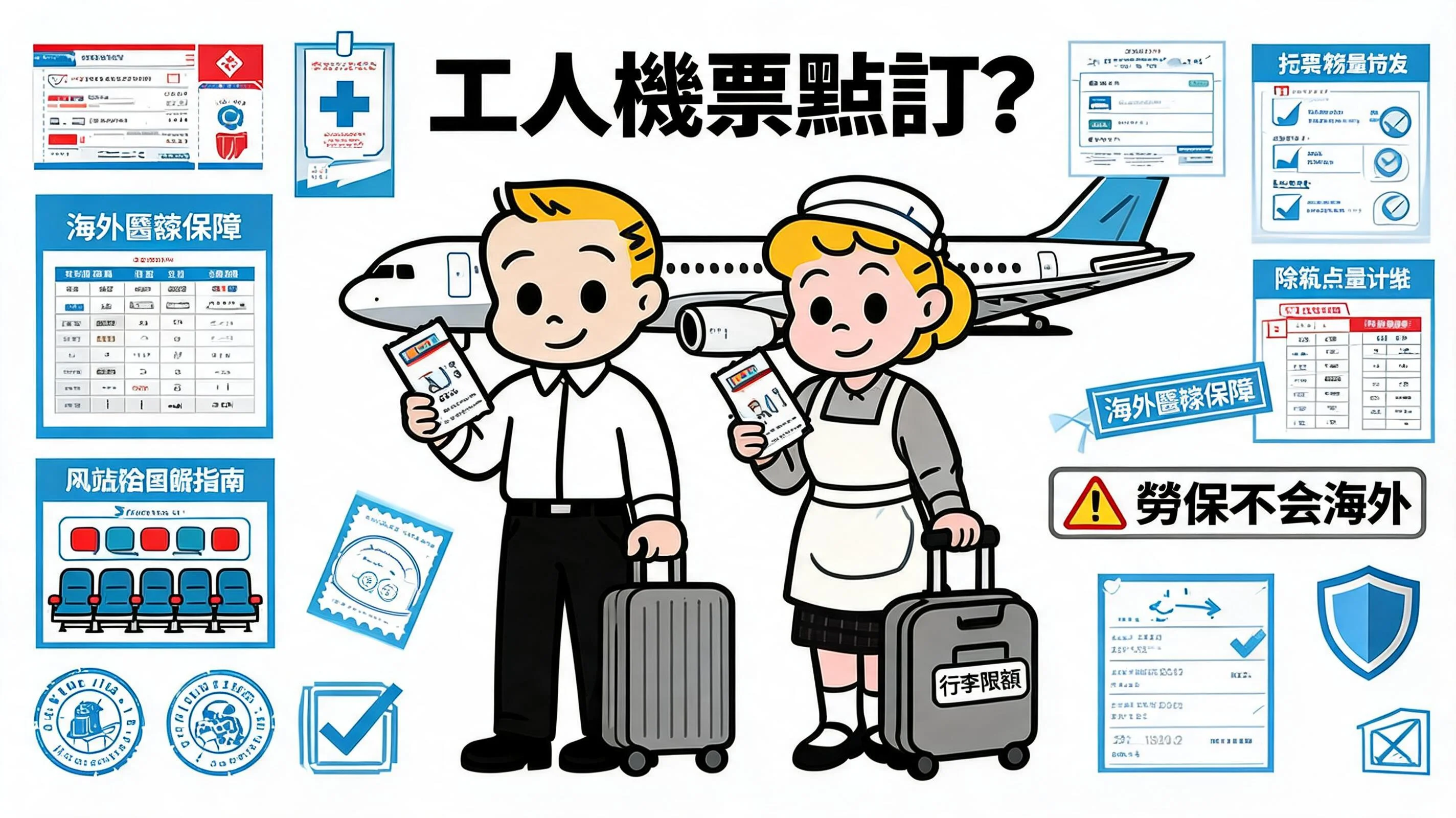 工人機票點訂?帶外傭旅遊必備保險、同行守則與索償教學
