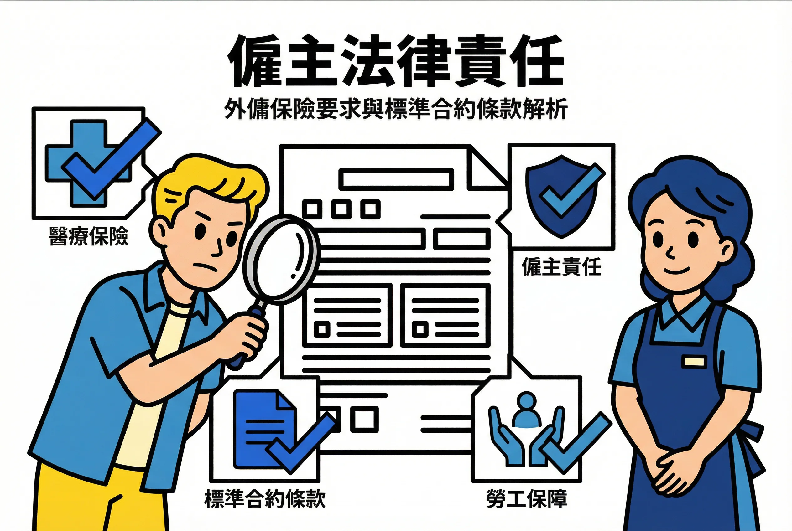 僱主法律責任:外傭保險要求與標準合約條款解析